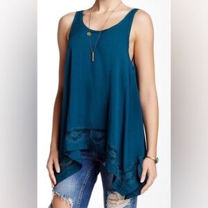 Free People Intimately Lace Trapeze Top